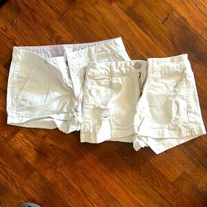 SO white short bundle- Size 5